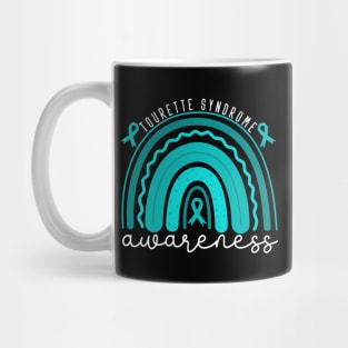 Tourette Syndrome Awareness Tourette Syndrome Rainbow Mug